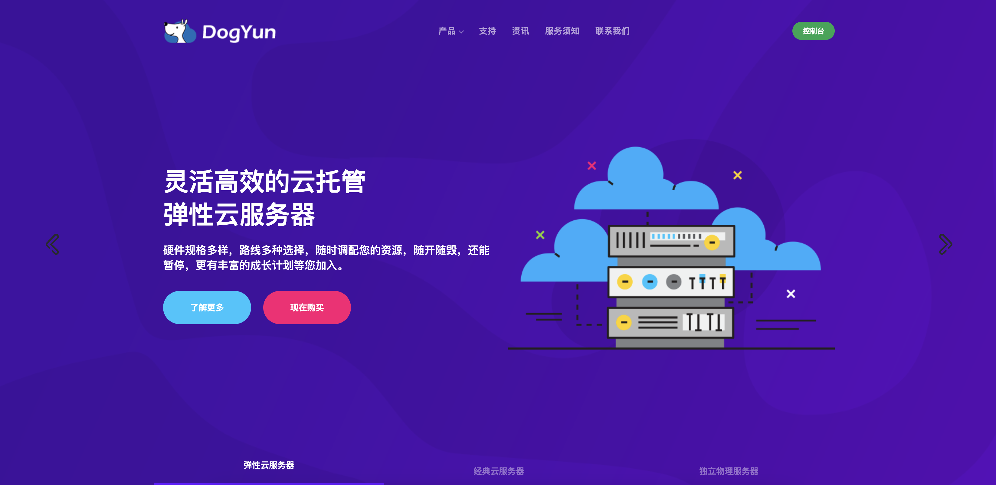 DogYun 狗云｜四周年弹性云7折/经典云8折/独服优惠100元