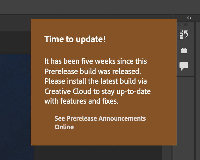 如何关掉 Mac 版 Photoshop 的更新提示：「Time to update! 」