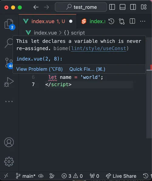 Biome v1.6 发布，支持 Astro、Svelte 和 Vue 文件