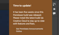 如何关掉 Mac 版 Photoshop 的更新提示：「Time to update! 」