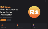 基于 Rust 的 JS 打包工具：Rolldown 正式开源