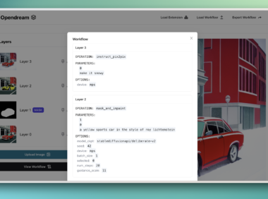 Opendream：可扩展、免安装的 Stable Diffusion 用户界面