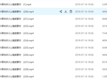 2400个抖音情感鸡汤视频素材