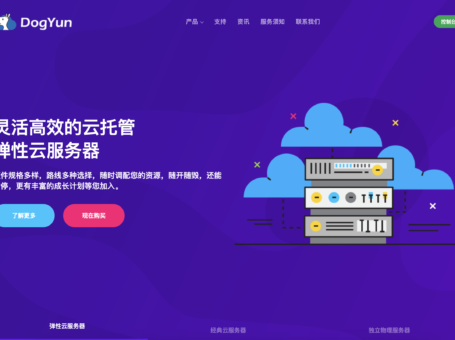 DogYun 狗云｜四周年弹性云7折/经典云8折/独服优惠100元