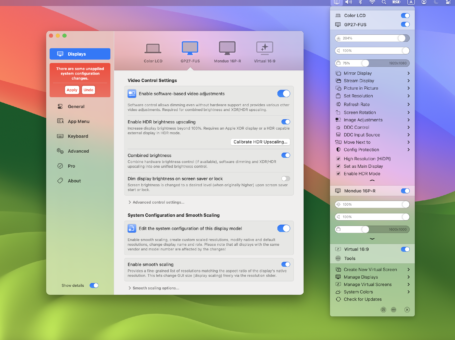 BetterDisplay：解锁 Mac 上的 2K 显示屏 HiDPI
