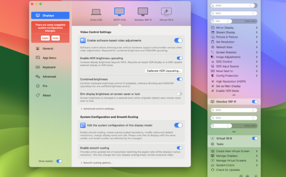 BetterDisplay：解锁 Mac 上的 2K 显示屏 HiDPI