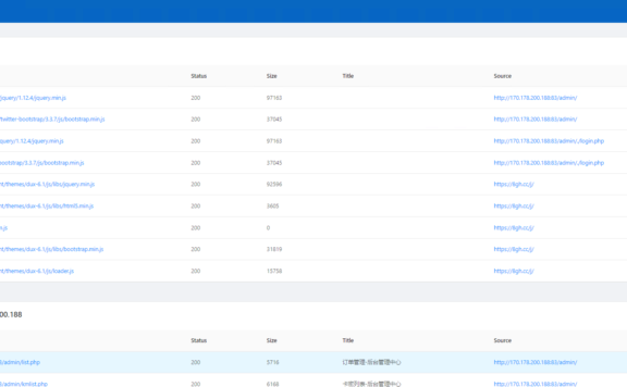 URLFinder：一款快速提取网页信息的工具